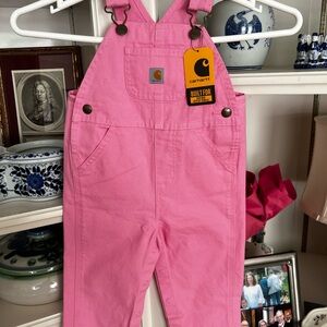 Carhartt Pink Kids Overalls